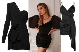 Маленькое черное платье для вечеринки