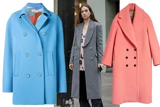 6 двубортных пальто в стиле 60-х, чтобы даже в будни выглядеть нарядно