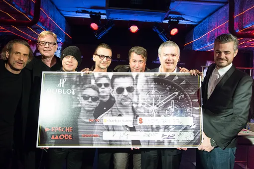 Благотворительный аукцион Hublot Depeche Mode