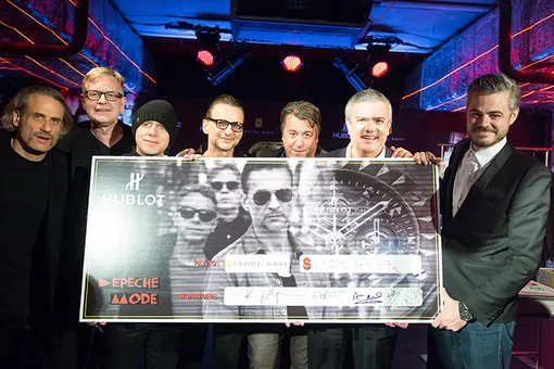 Благотворительный аукцион Hublot Depeche Mode Благотворительный аукцион Hublot Depeche Mode