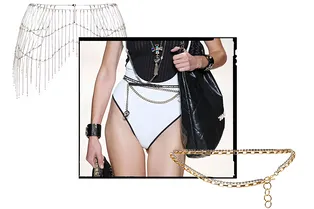Где купить и как носить цепь на талию — самый сексуальный летний аксессуар