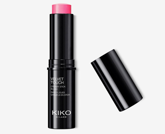 Velvet Touch Stick Blush - Hot Pink, Kiko