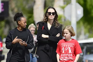 Значит, война: Анджелина Джоли грозится увезти детей подальше от Брэда Питта