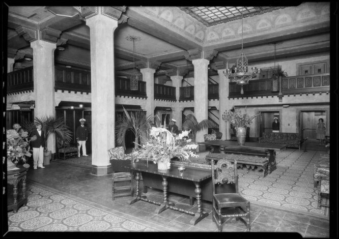 Отель Figueroa в 1926 году