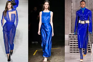 Звоните электрику: яркие синие оттенки будут в моде этой осенью