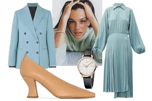 С чем сочетать вещи всех оттенков бирюзы