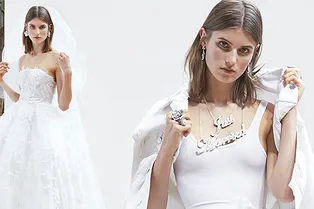 Дебютная свадебная коллекция Фернандо Гарсии и Лауры Ким для Oscar de la Renta