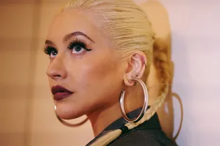 Кристина Агилера впервые показала своего сына