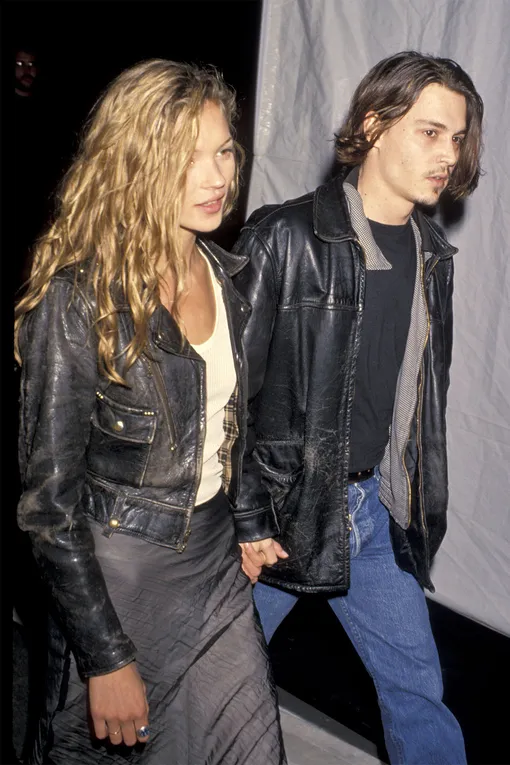 Кейт Мосс и Джонни Депп