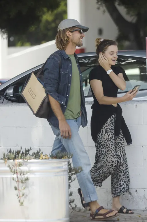 Эмма Уотсон с нынешним бойфрендом Домиником Пьяцца