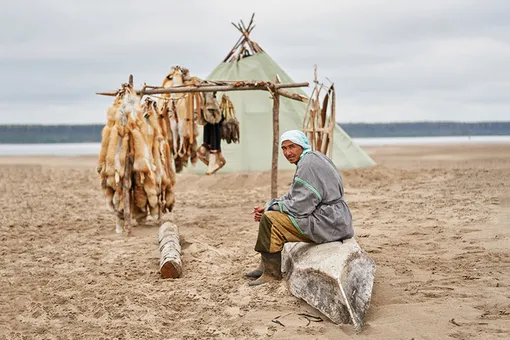 Кетская стоянка в Канготово Кетская стоянка в Канготово