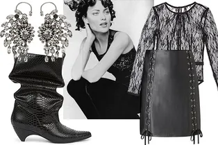 Кожа и кружево — самое провокационное сочетание сезона: 10 вещей для идеального комплекта