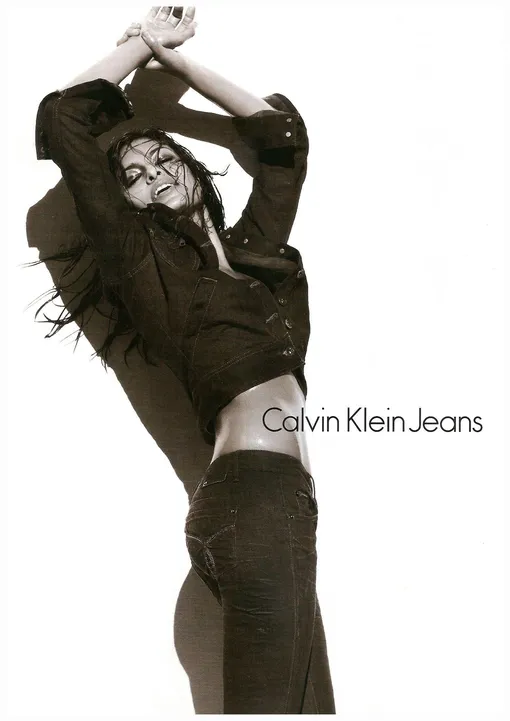 Ева Мендес для Calvin Klein Jeans, 2009 год Ева Мендес для Calvin Klein Jeans, 2009 год