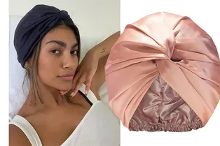 Почему полезно спать в шелковом тюрбане