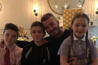 С днем рождения, Дэвид: как Бекхэмы поздравили главу семейства