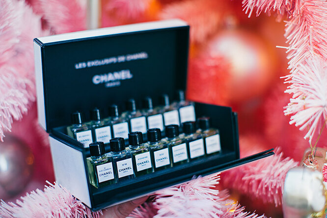 Набор с миниатюрами ароматов Les Exclusifs de Chanel
