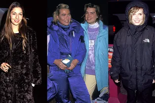 Роскошные шубы и спортивные пуховики: как раньше спасались от холода звездные иконы стиля