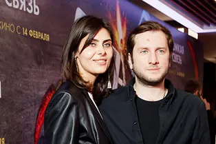 Оксана Лаврентьева, Надежда Оболенцева и Мария Миронова на премьере фильма «Громкая связь»