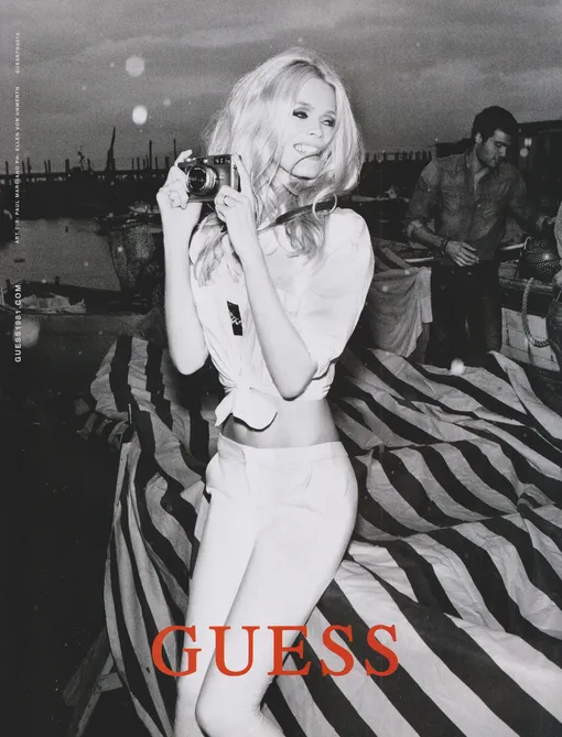 Клаудия Шиффер для GUESS, 2012 год Клаудия Шиффер для GUESS, 2012 год