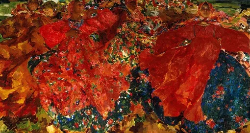 Ф. В. Малявин. Вихрь. 1906 Ф. В. Малявин. Вихрь. 1906