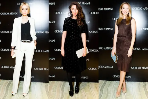 Коктейль в новом бутике Giorgio Armani Коктейль в новом бутике Giorgio Armani