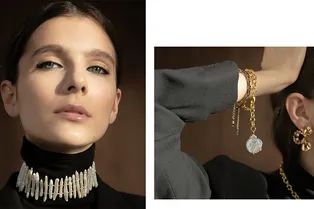 Барочный жемчуг, натуральные камни и минималистичные каффы в коллекции Cosmos Moscow