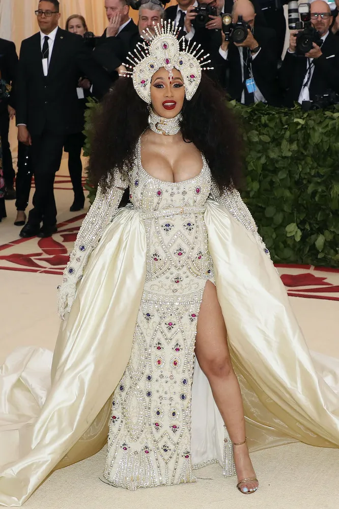 Карди Би на Met Gala, 2018