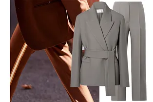 5 стильных шерстяных костюмов для рабочих будней