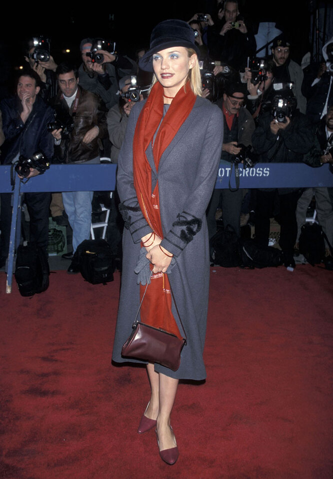 Камерон Диаз на премьере фильма «Очень дикие штучки», 1998 год Фото: Getty Images