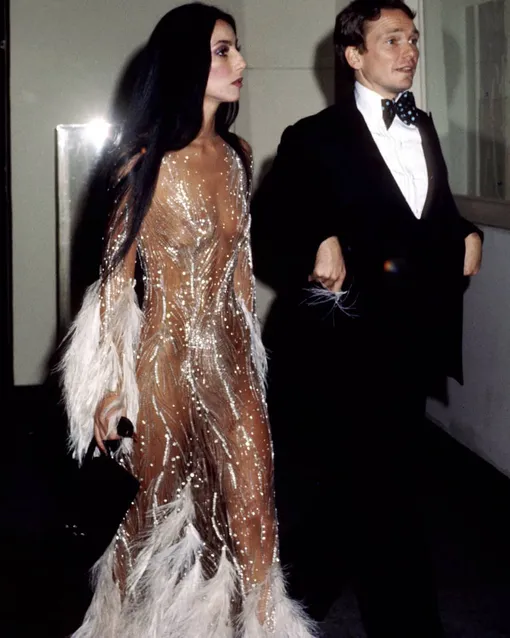 Шер и Боб Мэки на Met Gala, 1974