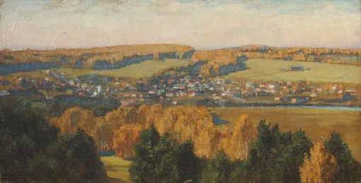 Поленов Василий. «Таруса. Золотая осень», 1893 год Поленов Василий. «Таруса. Золотая осень», 1893 год