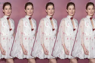 Английская роза: Розамунд Пайк в Giambattista Valli Английская роза: Розамунд Пайк в Giambattista Valli
