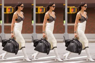 Носите летнюю комбинацию с сапогами, как это делает Ирина Шейк Носите летнюю комбинацию с сапогами, как это делает Ирина Шейк