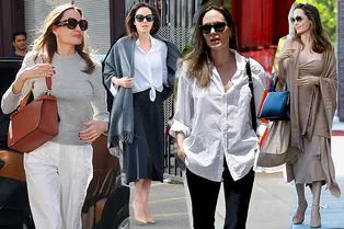 Уроки стиля: Анджелина Джоли научит вас собирать базовый гардероб