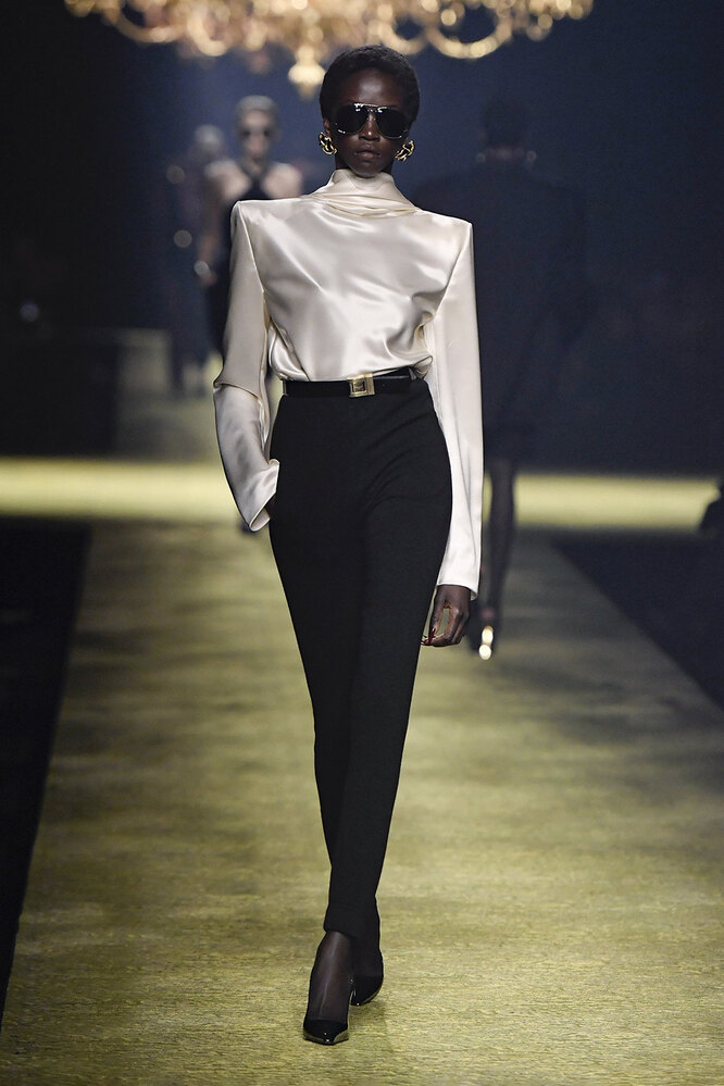 Saint Laurent осень-зима 2023/24 Saint Laurent осень-зима 2023/24