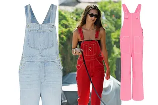 В чем провести майские каникулы: 9 джинсовых комбинезонов, как у Эмили Ратаковски