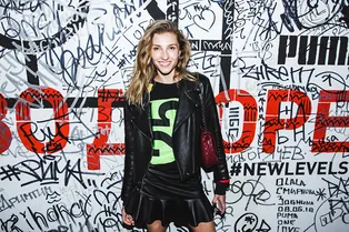 Урсула Ким, Feduk и Антон Лаврентьев на вечеринке #водворе