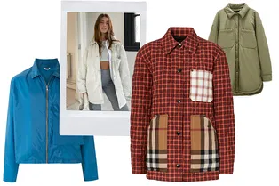 8 «дутых» курток-рубашек на весну