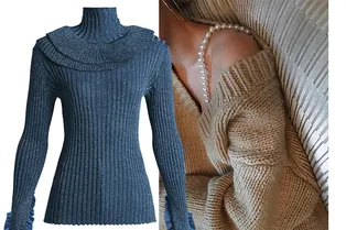 10 нарядных свитеров и водолазок, которые пригодятся не только для вечеринки