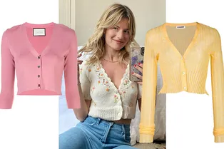 Этим летом носим короткие кардиганы вместо топов. Желательно без нижнего белья