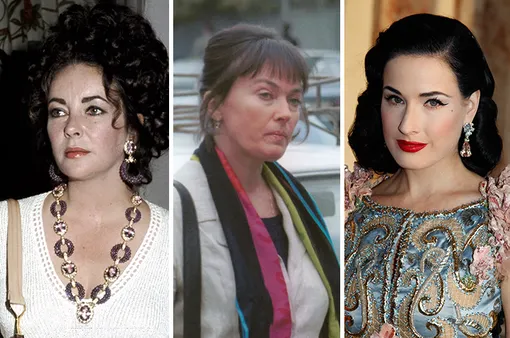 Элизабет Тейлор, Лариса Гузеева, Дита фон Тиз