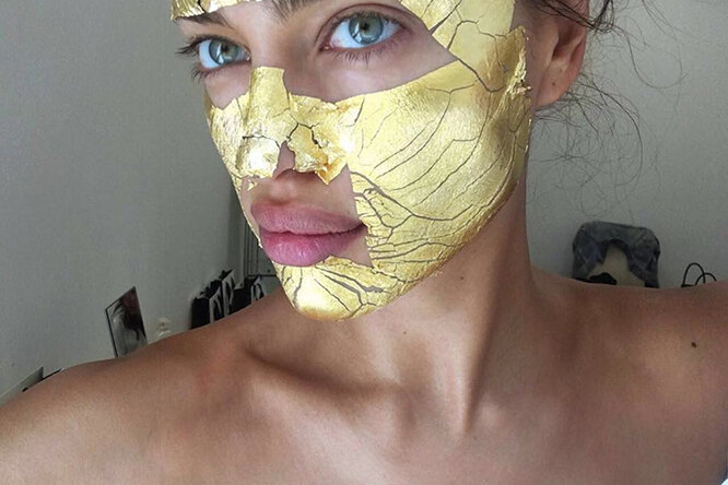 Где купить маску из золота за 300$, как у моделей Victoria's Secret?