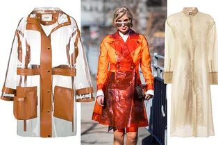 13 прозрачных дождевиков, которые не заставят жертвовать привычным стилем