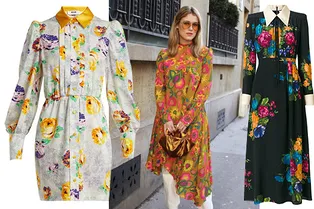 8 цветочных платьев, в которых можно пойти на работу