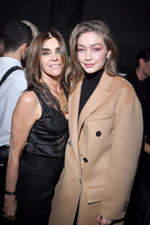 Карин Ройтфельд и Джиджи Хадид