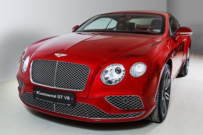 Bentley Continental GT V8 в новом исполнении