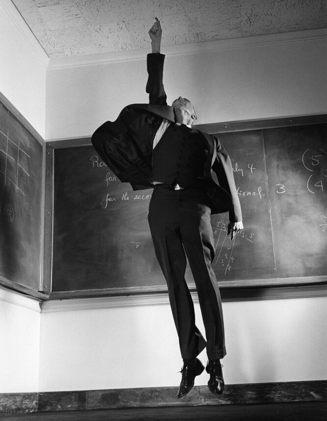 Роберт Оппенгеймер, 1958 © Philippe Halsman / Magnum Photos