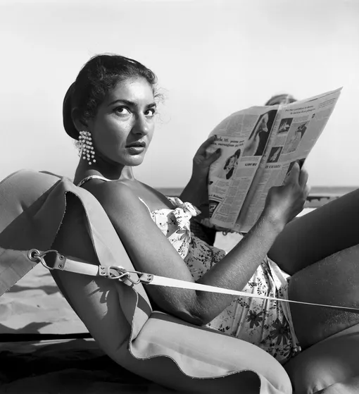 Мария Каллас в Венеции, 1950 год