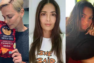 Шарлиз Терон, Джулия Робертс и другие звезды делятся фото без макияжа