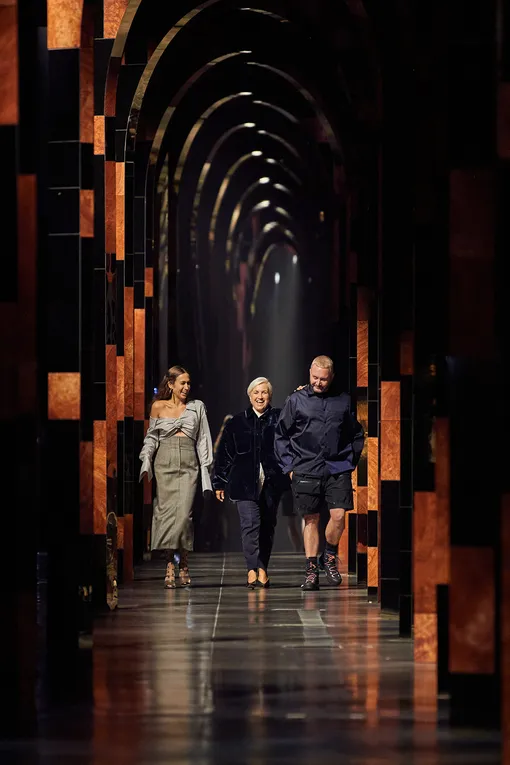 Дельфина Делеттре-Фендии, Сильвия Вентурини-Фенди и Ким Джонс